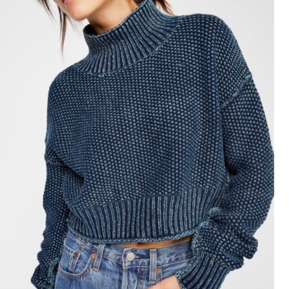 Free People Seedling Mock Neck Sweater